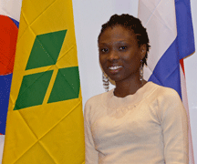 Jeana Jack says she has had many opportunities to introduce Taiwanese to St. Vincent and the Grenadines. (Photo: Jamali Jack) 