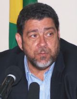 Prime Minister Dr. Ralph Gonsalves has sent a letter of solidarity to the government and people of Taiwan. (File photo)