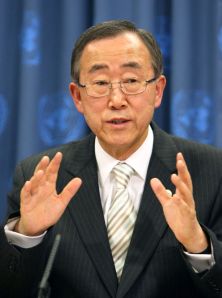 U.N. Secretary-General. Ban Ki-moon. (Internet photo)