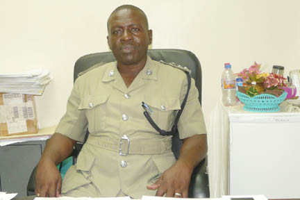 Superintendent of Police, Kenneth John, head of the Traffic Department.